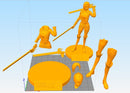 Shingeki No Kyojin Annie Standing Z3d Stl Para Impresión 3d