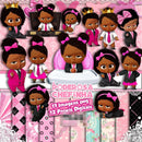 Kit Digital A Poderosa Chefinha Afro Scrapbook Arquivo Png