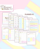 Arquivo Digital Planner De Estudos Feminino