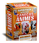 Pack De Artes Para Canecas Animes + 1.000 Arquivos +bônus
