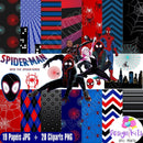 Kit Digital Aranhaverso Homem Aranha
