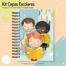 Combo Arquivo Digital Capas Escolares 2023