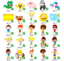125 Vetores Mundo Bita Cdr Corel Draw Vetor Download Automát