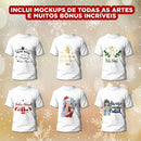 Pack De Artes De Natal Para Camisetas