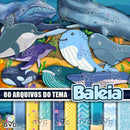 Kit Digital Baleias 80 Arquivos + Fontes