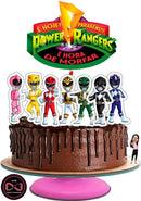 Arquivo Digital - Topo De Bolo - Power Rangers