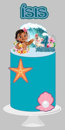 Arquivo Digital Topo De Bolo Moana Baby