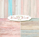 Kit Papel Digital Shabby Chic Madera Patinada Clara