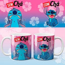 Estampas Canecas Com Café Sem Café Editáveis Mockups