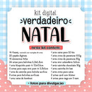 Kit Digital Verdedeiro Natal Fofo Cute Delicado Ilustraçõe