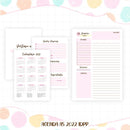 AGENDA LETTERING