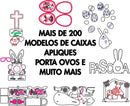 Pacote Arquivos Vetores Páscoa Mdf Laser Router Cnc Corte