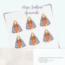 Arquivo Digital Santinhos Nossa Senhora Aparecida Png