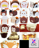 Arquivo Corte Silhouette Forminhas doces