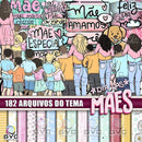 Kit Digital Dia Das Mães 182 Arquivos Do Tema + Fontes