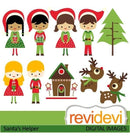 Natal Kit Digital Scrap Personalizado Digital Arquivo 31