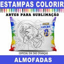 Desenhos Png Colorir Almofadas Dia Das Crianças