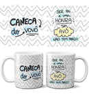 Pack Artes Dia Dos Avós Artes Sublimação Canecas Pandoca
