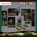 Arquivo Etiqueta Escolar Fortnite 5 Studio, Pdf, Png E Dxf
