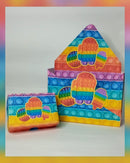 Arquivo Digital  Caixa Envelope Fidget Toys Pop It Jpeg/pdf