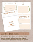 Arquivo Digital 648 Capas Livro Do Bebê E Caderneta De Saúde