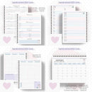 Arquivos Encadernação Agenda Semanal Datada Lovely 2022