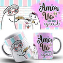 Pacote Artes Canecas Dia Dos Avós Flork Mockups Estampas
