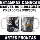 Sublimação Canecas Heróis Vingadores Marvel Dc Simpsons