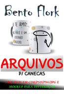 Pacote 110 Artes Para Canecas Flork -total 390 Arquivos