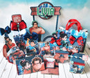Pack de Arquivos de Corte Combo Detona Ralph 4 Kits - Studio e PDF