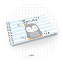 Arquivo Digital Livro Do Bebê Pinguim Baby -9 Itens - Lindo!