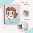 Arquivo Encadernação Agenda Planner Lettering Marta