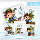 Arquivo Digital Caderneta Vacinação Livro Bebe Pirata