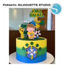 Arquivo De Corte Topo Copa Do Brasil Em Camadas - Studio 011