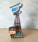 Kit Festa Policia Infantil - Arquivo Digital