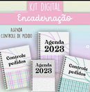 Arquivo Digital Encadernação Planner Permanente Candy