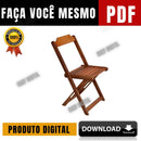 Projeto Mesa Mesa De Bar Bônus Cadeira Dobrável