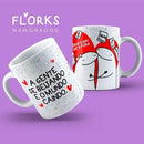 Estampas Flork Dia Dos Namorados Sublimação Canecas