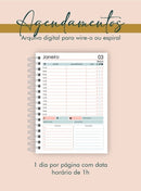 Arquivo Digital Agendamentos Combo A5 30/30m 1h/1h 44 Capas