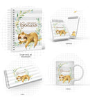 Arquivo Digital Livro Do Bebê Bicho Preguiça -9 Itens Lindo!