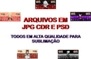Arquivo P/ Sublimação Em Canecas Naruto Cdr