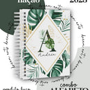 Arquivos P/ Capas Alfabeto Floral Azul E Verde