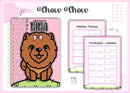 Caderneta Vacina Pet Chow Chow - Arquivo Digital