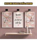 Combo De Artes 176 Kits De Quadros E Placas Decorativas