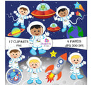 Kit Digital Astronauta Menino