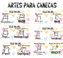 Arquivo Digital Sublimação Flork Bento Dia Das Maes + Fontes