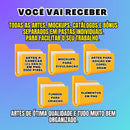 Pack +2000 Artes Sublimação Para Canecas - Flork Bento Meme