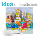 Arquivo De Corte Silhouette Dino Baby