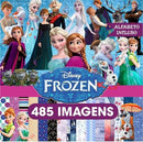 Arquivo Digital Frozen P/ Imprimir Scrapbook Personalizados