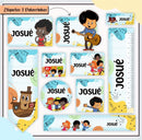 Etiqueta Escolar 3 Palavrinhas - Arquivo Digital